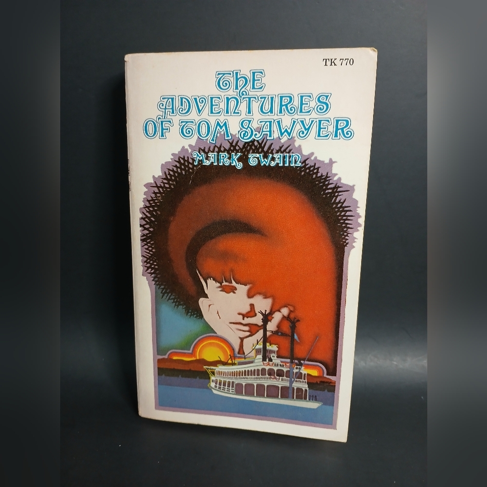 Vintage 1973 The Adventures ofTom Sawyer  paper back copy